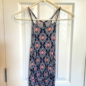 French Grey Maxi Dress. Size M.